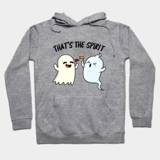 That's The Spirit Cute Ghost Pun Hoodie